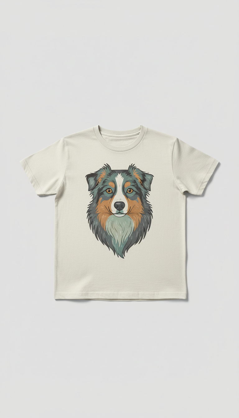Soft Cotton Tee With Golden Gag